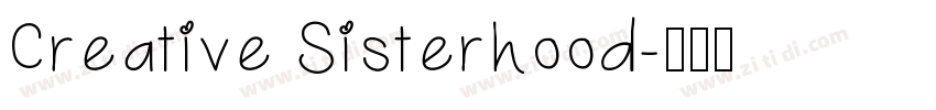 Creative Sisterhood字体转换